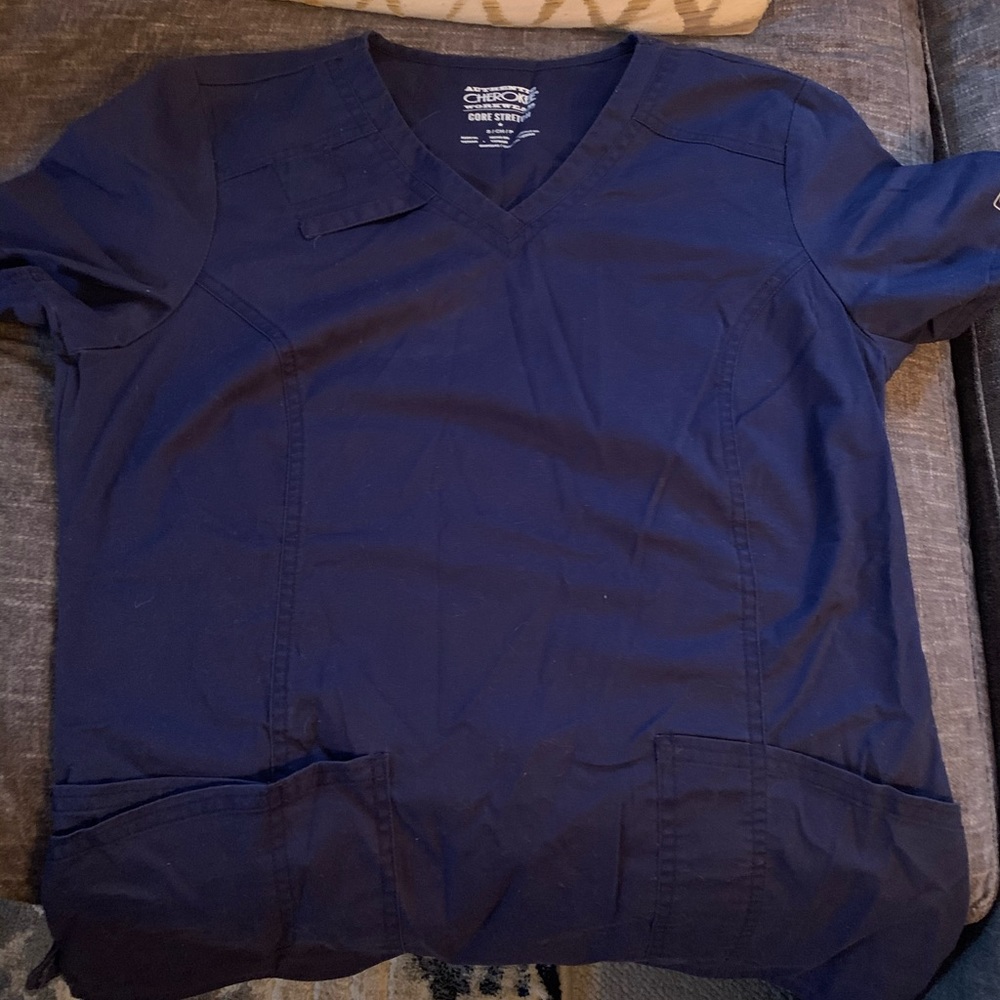 Cherokee scrub shirt